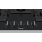 ENCIMERA DE COCCIÓN BOSCH PPQ7A6B20 CRISTAL NEGRO 75 CM