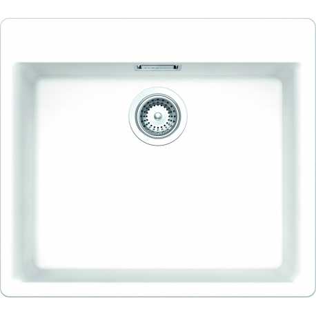 FREGADERO DE COCINA SCHOCK VERO N100 L CRISTADUR BLANCO PURO