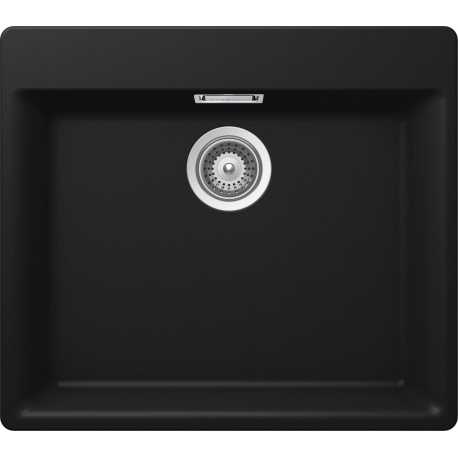 LAVELLO SCHOCK VERO N100 L MONOVASCA CRISTADUR NERO PURO