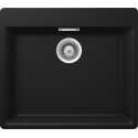 LAVELLO SCHOCK VERO N100 L MONOVASCA CRISTADUR NERO PURO