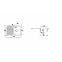 SCHOCK KITCHEN SINK LITHOS D100S CRISTALITE BLACK