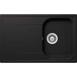 SCHOCK KITCHEN SINK LITHOS D100S CRISTALITE MATT BLACK