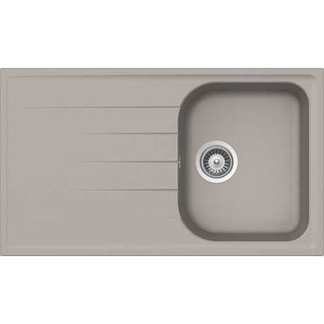 SCHOCK KITCHEN SINK LITHOS D100 CRISTALITE UMBER