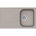 SCHOCK KITCHEN SINK LITHOS D100 CRISTALITE UMBER