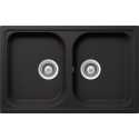 FREGADERO SCHOCK LITHOS N200S CRISTALITE NEGRO