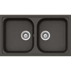 SCHOCK KITCHEN SINK LITHOS N200 CRISTALITE ASPHALT