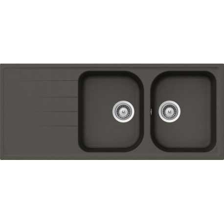 FREGADERO SCHOCK LITHOS D200 CRISTALITE ASPHALT
