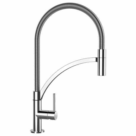SCHOCK MERA GRIFO MONOCOMANDO PARA FREGADERO CAÑO ALTO CROMO