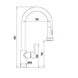 SCHOCK AQUAALTO ROBINET MITIGEUR MONOCOMMANDE AVEC DOUCHETTE EXTRACTIBLE PUR GRIS
