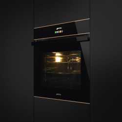 SMEG EINBAUBACKOFEN SFP6604PNRE PYROLYSE SCHWARZ