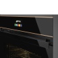 SMEG EINBAUBACKOFEN SFP6604PNRE PYROLYSE SCHWARZ