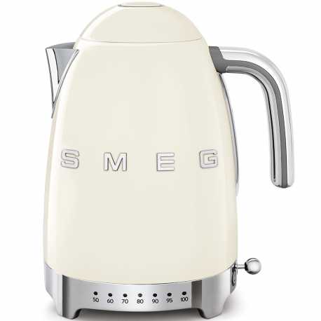 SMEG VARIABLE TEMPERATURE KETTLE 50'S STYLE CREAM KLF04CREU