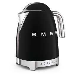SMEG VARIABLE TEMPERATURE KETTLE 50'S STYLE BLACK KLF04BLEU