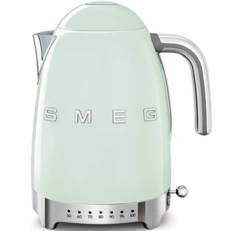 HERVIDOR ELÉCTRICO SMEG VERDE KLF04PGEU ESTILO AÑOS 50