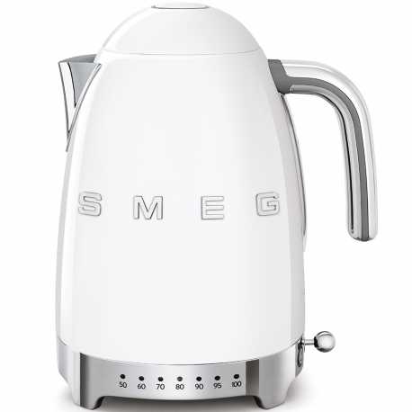 BOLLITORE ELETTRICO A TEMPERATURA VARIABILE SMEG STILE ANNI 50 KLF04WHEU BIANCO