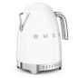 SMEG VARIABLE TEMPERATURE KETTLE 50'S STYLE WHITE KLF04WHEU