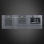 HORNO COMPACTO COMBINADO VAPOR SMEG SF4104VCS SILVER