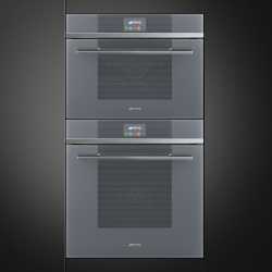 SMEG KOMPAKT-DAMPFBACKOFEN SF4104VCS SILBERGLAS