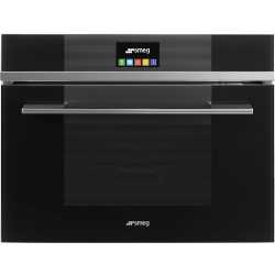 SMEG KOMPAKT-DAMPFBACKOFEN SF4104VCN SCHWARZ
