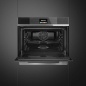 HORNO COMPACTO COMBINADO VAPOR SMEG SF4104VCN NEGRO