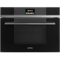 FORNO COMPATTO COMBINATO MICROONDE SMEG SF4104MCN