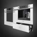 SMEG WÄRMESCHUBLADE CPR115B WEIßGLAS