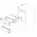 SMEG SOMMELIER DRAWER CPS615NR DOLCE STIL NOVO