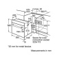 BOSCH HSG636BS1 HORNO COMBINADO VAPOR ACERO INOXIDABLE