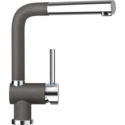 SCHOCK PIEGA MISCELATORE MONOCOMANDO CON DOCCETTA ESTRAIBILE SILVERSONE