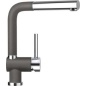 SCHOCK PIEGA SINK MIXER TAP WITH PULL OUT SPRAY SILVERSTONE