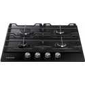 SAMSUNG NA64H3010AK GASKOCHFELD TEMPERIERTES SCHWARZES GLAS 60 CM