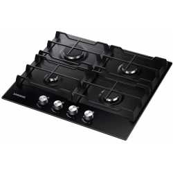 SAMSUNG GAS HOB NA64H3010AK BLACK TEMPERED GLASS - 60 CM