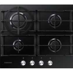 SAMSUNG GAS HOB NA64H3010AK BLACK TEMPERED GLASS - 60 CM