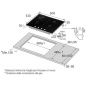 ENCIMERA DE COCCIÓN SAMSUNG NA64H3010AK VIDRIO NEGRO TEMPLADO - 60 CM