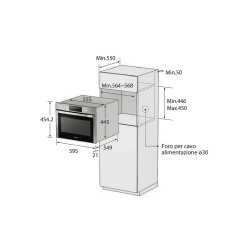 SAMSUNG KOMPAKTOFEN MIT MIKROWELLE NQ50J9530BS