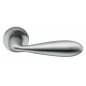COLOMBO DESIGN DOOR HANDLES PAIR LARA SERIES ON ROSE MADE IN ITALY