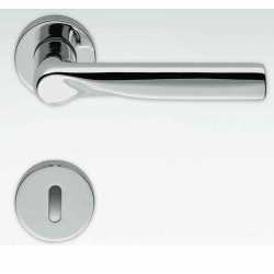 MANIGLIE PER PORTE COLOMBO DESIGN SERIE LIBRA SU ROSETTA