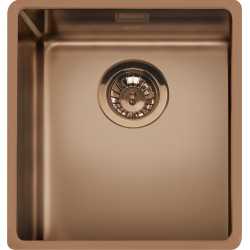 SMEG VSTR34CUX FREGADERO BAJO ENCIMERA COBRE 34 CM