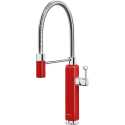SMEG MDF50RD MISCELATORE MONOCOMANDO CON DOCCETTA COLORE ROSSO