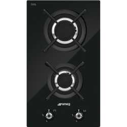 TABLE DE CUISSON SMEG PV332CN VERRE NOIR 30 CM