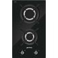 SMEG CLASSIC PV332CN GAS HOB BLACK CERAMIC GLASS 30 CM SMEG CLASSIC PV332CN GAS HOB BLACK CERAMIC GLASS 30 CM