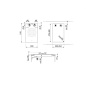 SMEG CLASSIC PV331CN GAS HOB BLACK CERAMIC GLASS 30 CM