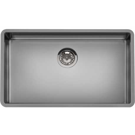 SMEG VSTR71DKX FREGADERO BAJO ENCIMERA NEGRO