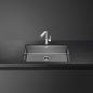 SMEG VSTR71DKX UNDERMOUNTED KITCHEN SINK SINGLE BOWL BLACK