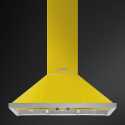 SMEG WALL MOUNTED CHIMNEY HOOD KPF9YW YELLOW AESTHETIC PORTOFINO 90 CM