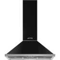 CAMPANA A PARED SMEG KPF9BL NEGRO ESTETICA PORTOFINO 90 CM