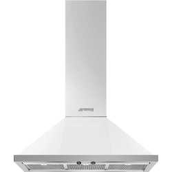 SMEG WALL MOUNTED CHIMNEY HOOD KPF9WH WHITE AESTHETIC PORTOFINO 90 CM