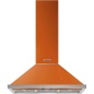 CAPPA A PARETE SMEG KPF9OR COLORE ARANCIO ESTETICA PORTOFINO 90 CM