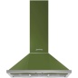 SMEG WALL MOUNTED CHIMNEY HOOD KPF9OG OLIVE GREEN AESTHETIC PORTOFINO 90 CM