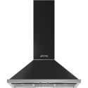 CAPPA A PARETE SMEG KPF9AN COLORE ANTRACITE ESTETICA PORTOFINO 90 CM